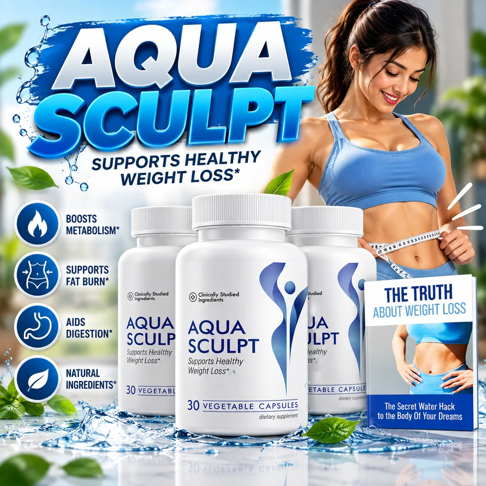 AquaSculpt supports healthy weight management — bottles and bonus guide